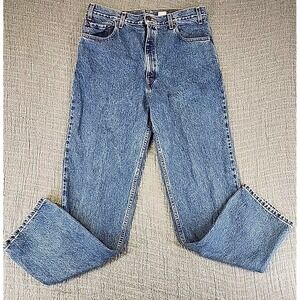 VTG 2001 Levis 540 Blue Jeans Mens 36W x 32L  Medium Wash Brown Tab Relaxed Fit